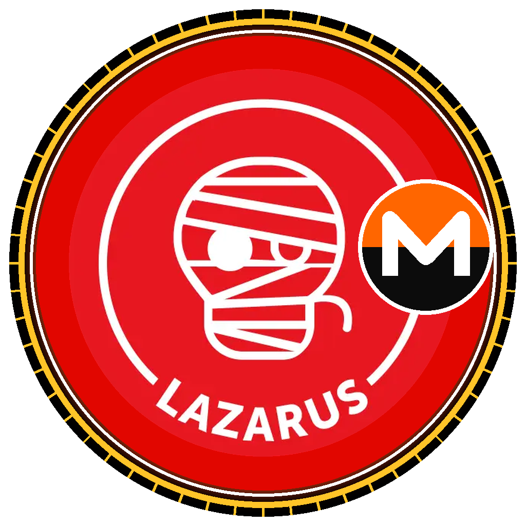 Spiced Lazarus coin sticker